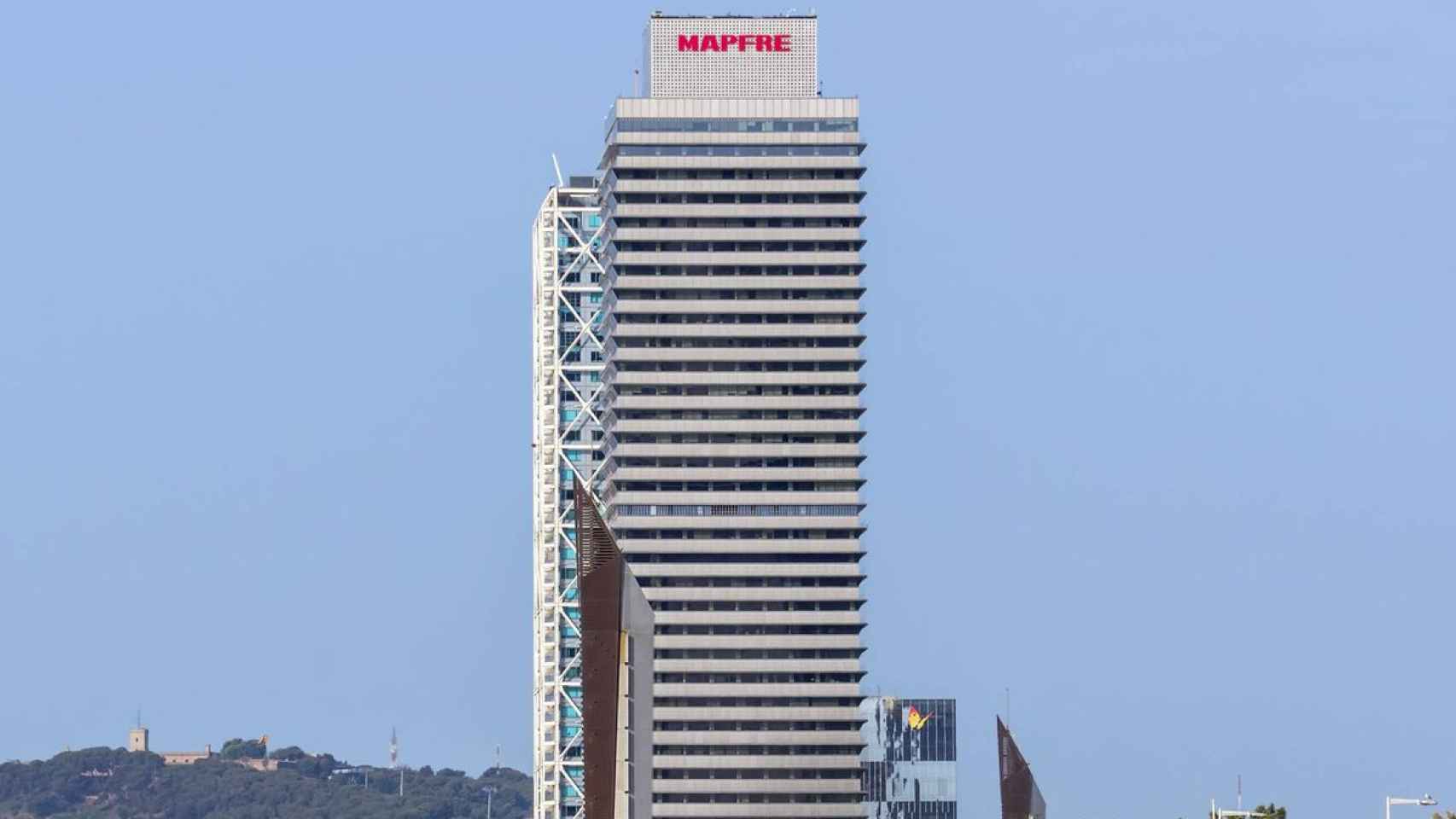 La Torre Mapfre, donde se ubica el hub de Costa Cruceros