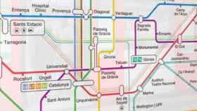 Nuevo mapa del transporte público de Barcelona