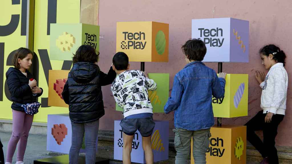 Niños en el Tech&Play de ediciones pasadas
