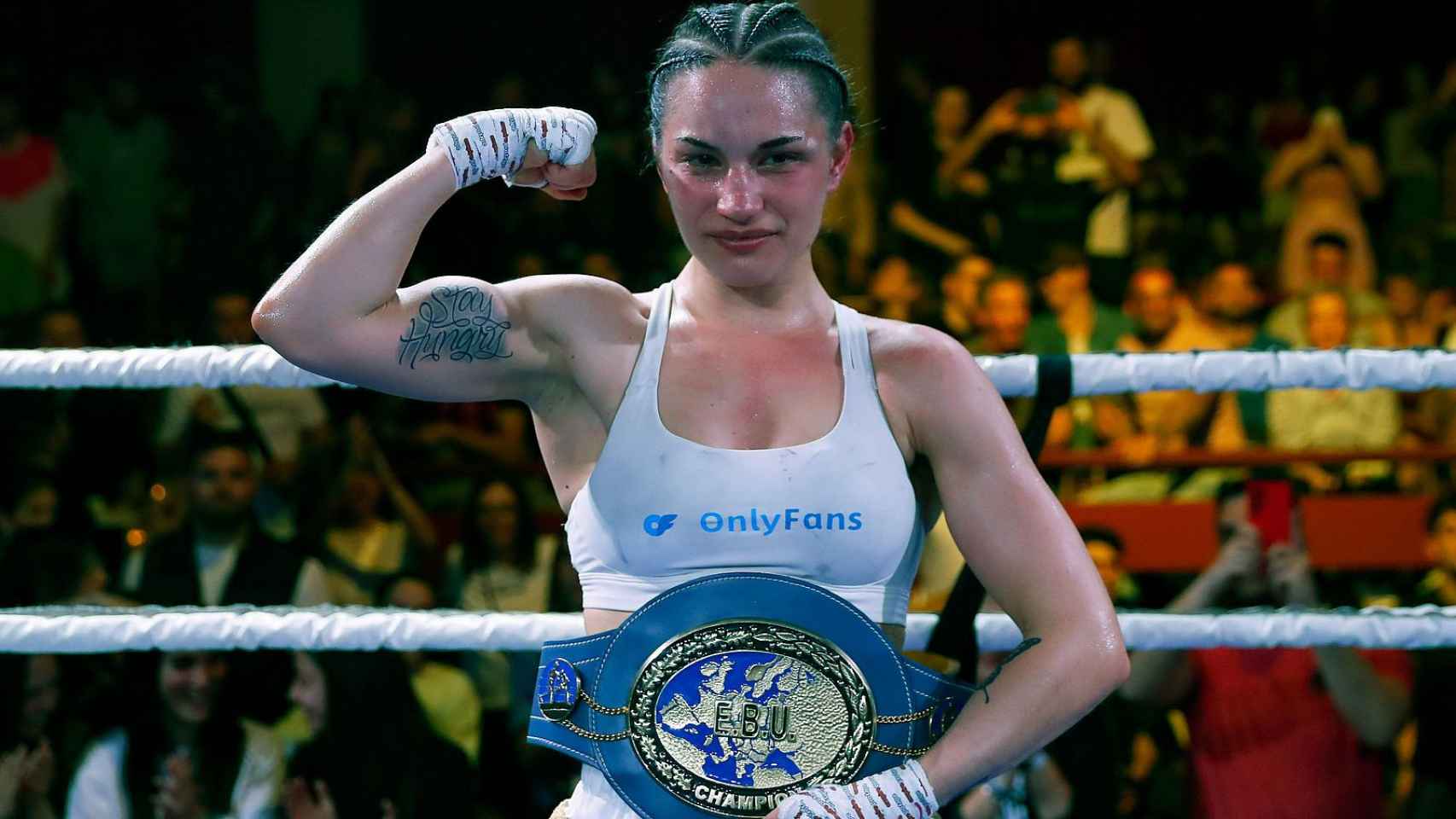 La boxeadora de Sant Esteve Sesrovires, Tania Álvarez, campeona de Europa en supergallo