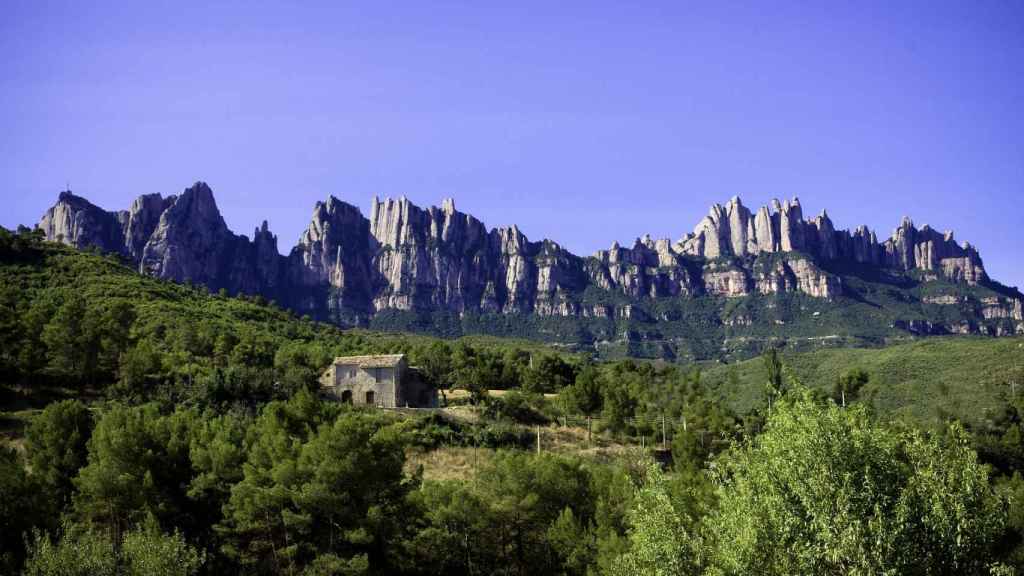 Vistas de montserrat desde Marganell