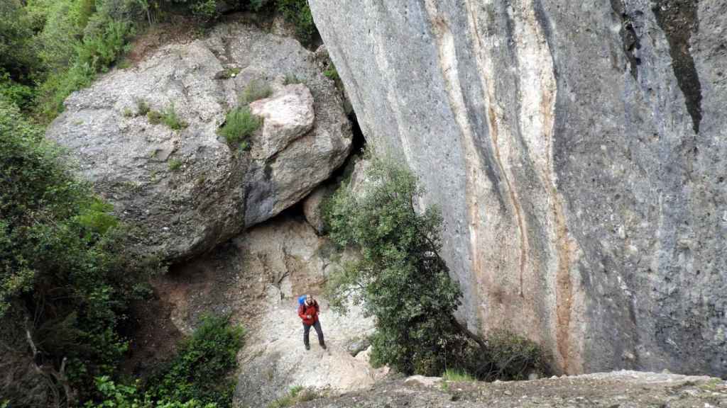 Ruta circular por Montserrat, específicamente por la zona del Clot del Tambor