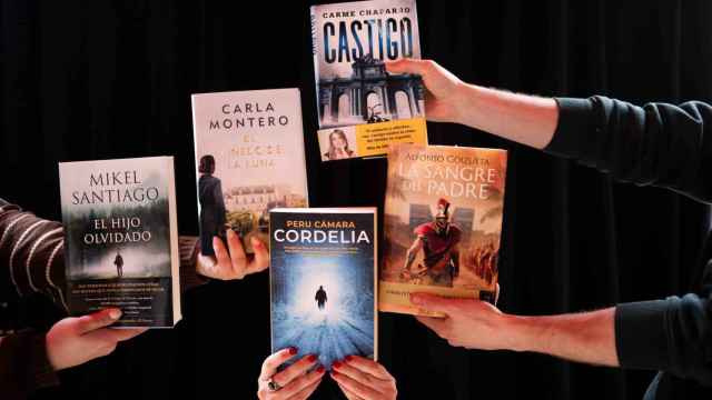 Las cinco novelas para Sant Jordi