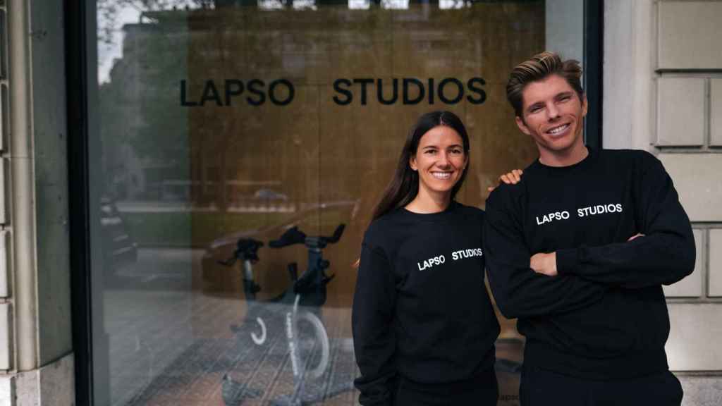 Eugenia Llopart, CEO de Lapso Studios, y Javi Herrarte, Chief Product Officer