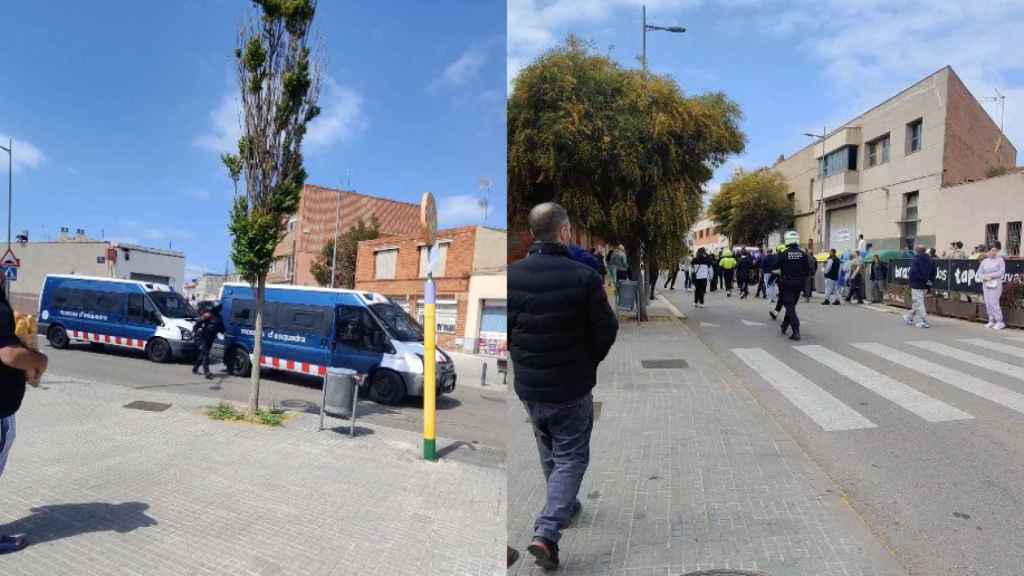 Gran despliegue policial por una okupación conflictiva en Terrassa