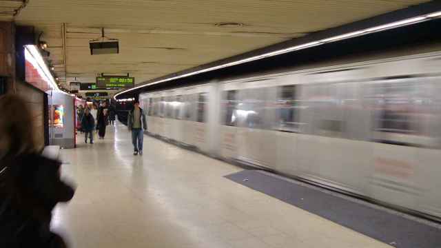 Estación del metro de Barcelona en una imagen de archivo