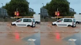 Calle donde se encuentra el polideportivo del norte de L'Hospitalet