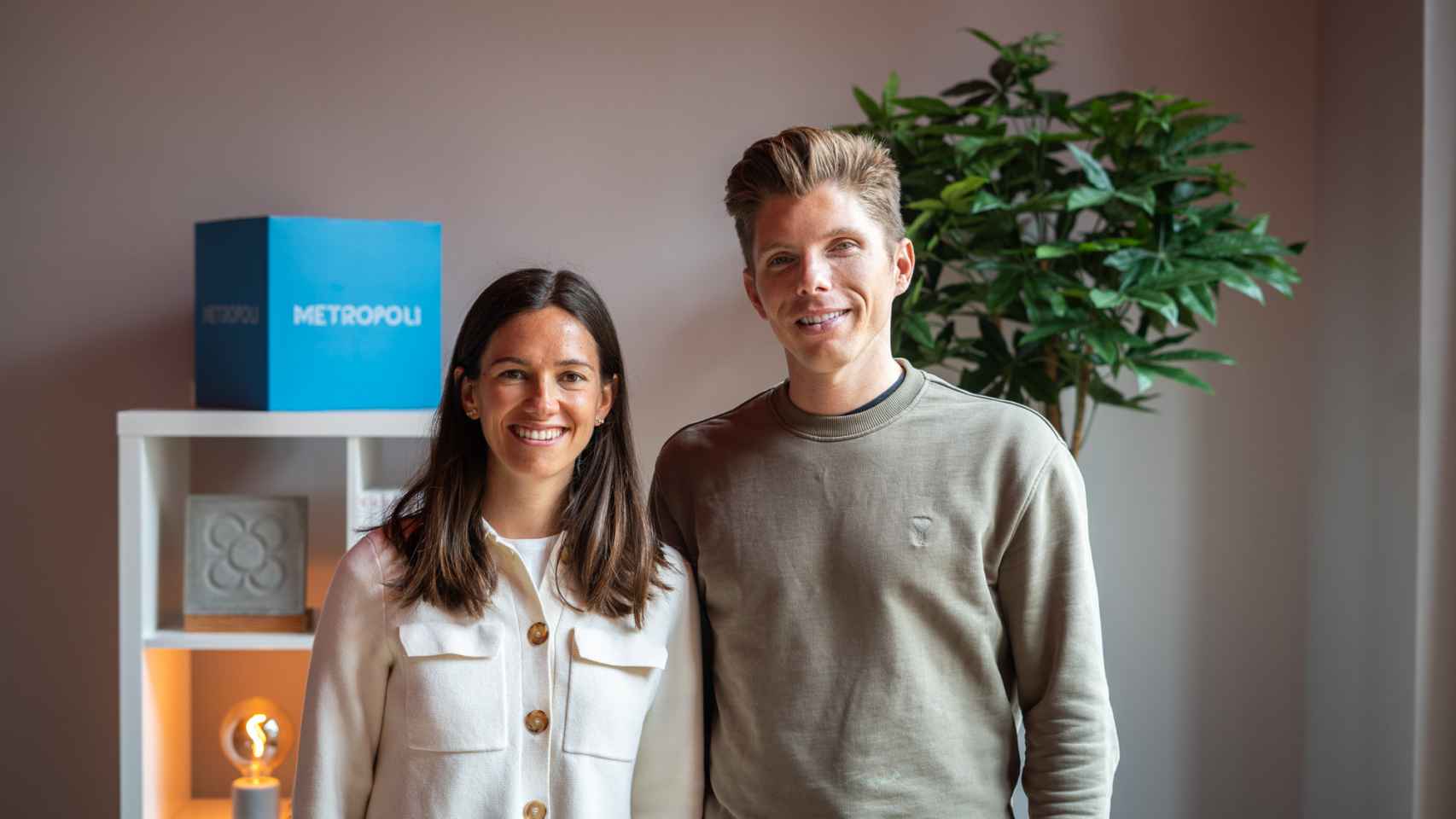 Eugenia Llopart y Javier Herrarte, cofundadores de Lapso Studios