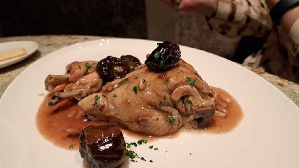 Uno de los platos del restaurante Fermí Puig