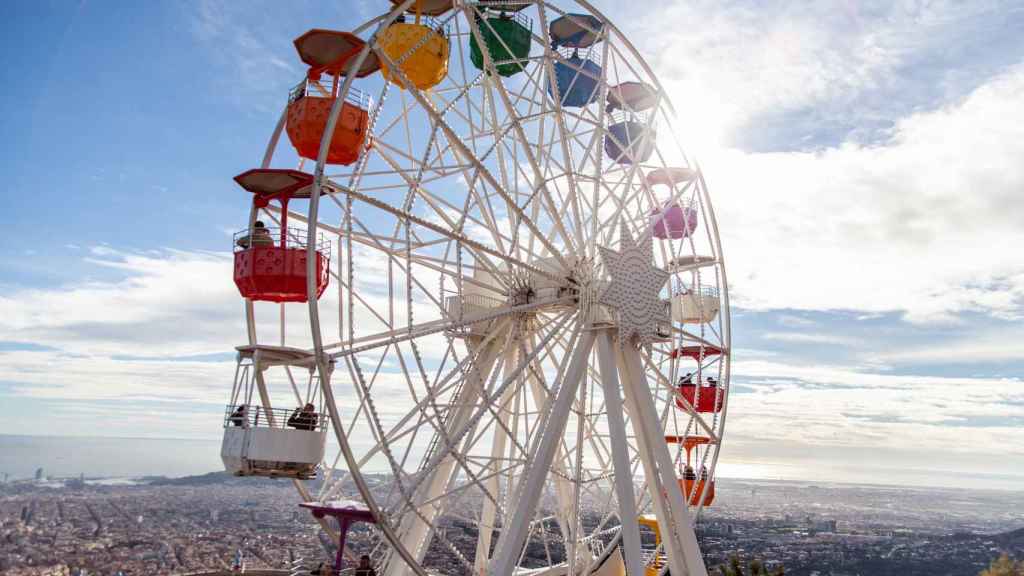 Atracción de la noria del Tibidabo