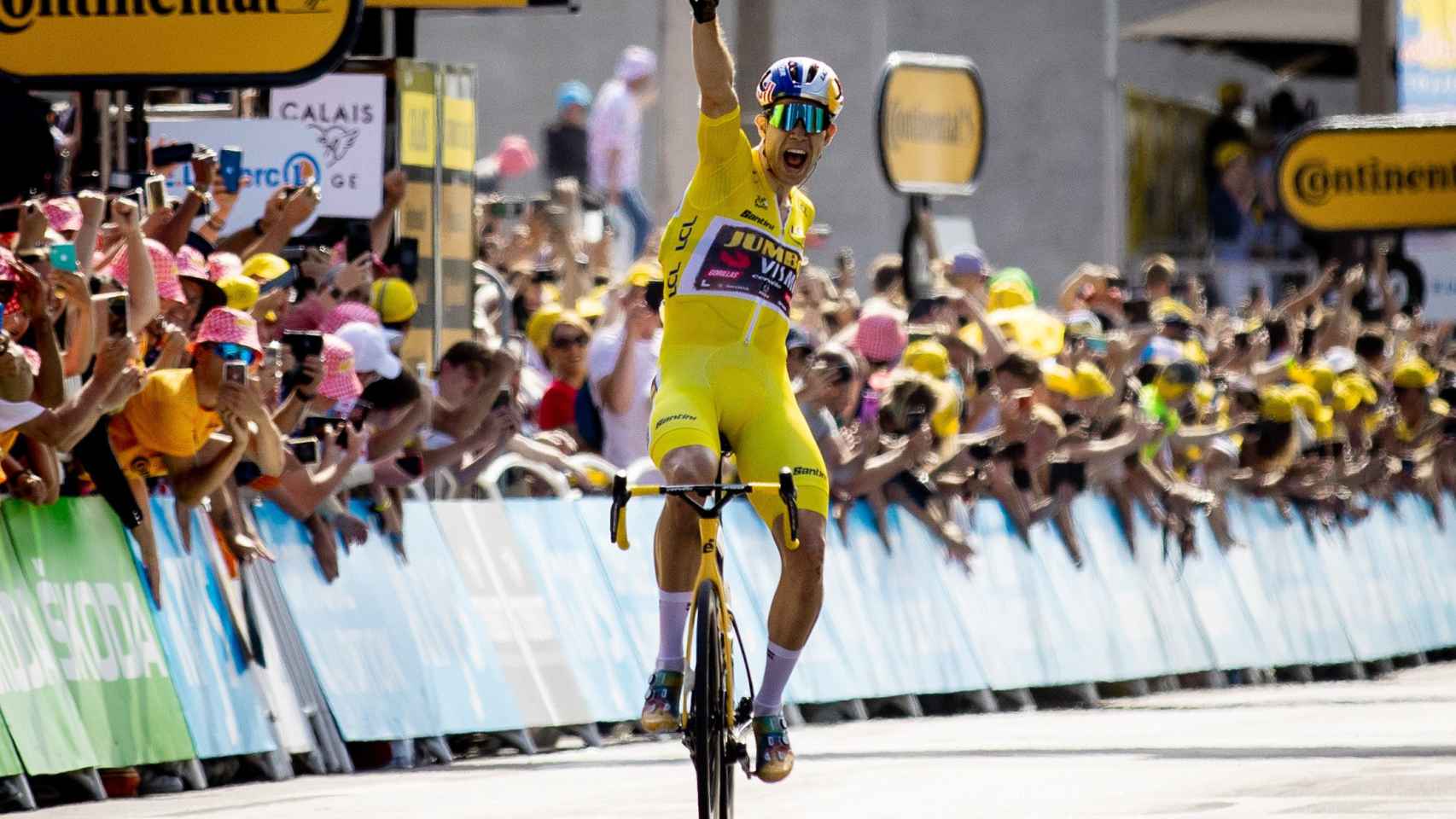 Participantes del Tour de Francia en una imagen de archivo