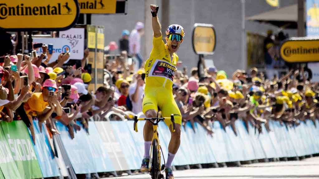 Participantes del Tour de Francia en una imagen de archivo