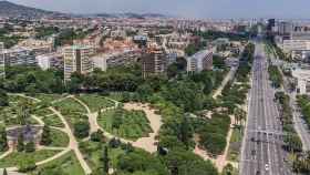 Panorámica del barrio de Pedralbes, en Barcelona