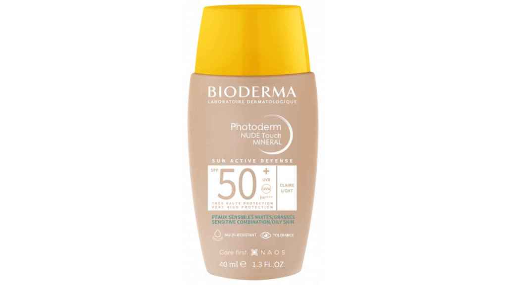 Photoderm Nude Touch SPF50+, de Bioderma