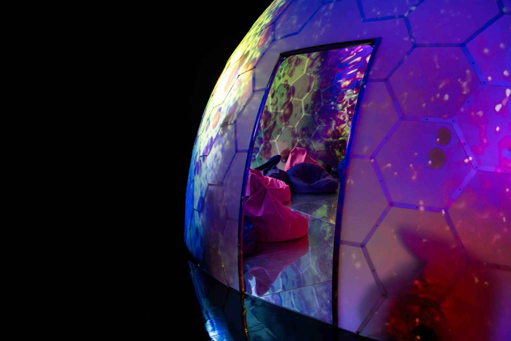 Burbuja gigante de Bubble Planet Experience, Barcelona