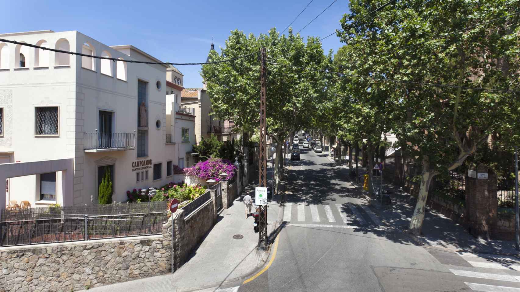 Calle de Campoamor, en Horta