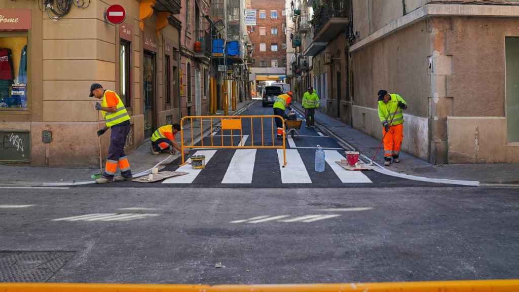 Obras en Ciutat Vella con motivo de la Copa América