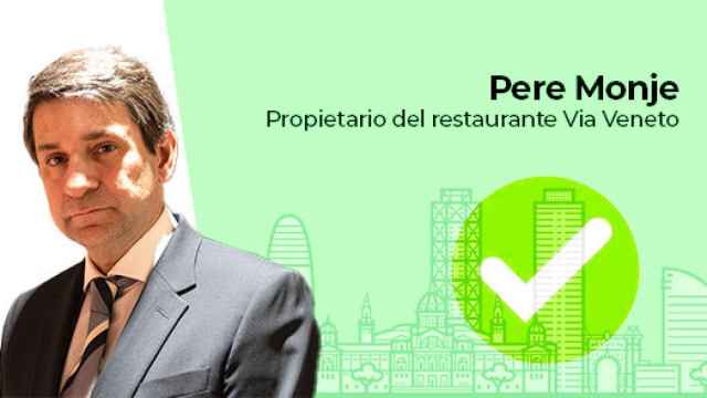 Pere Monje, propietario del restaurante Via Veneto