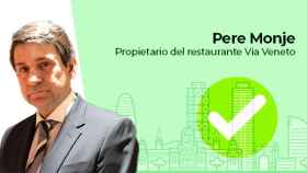 Pere Monje, propietario del restaurante Via Veneto