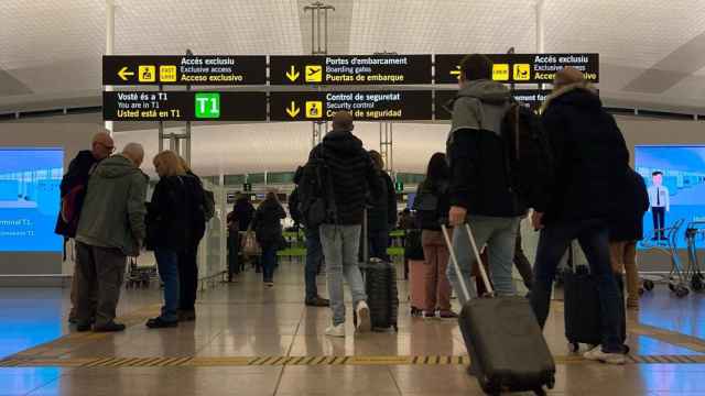 Interior del aeropuerto del Prat de Llobregat en una imagen de archivo