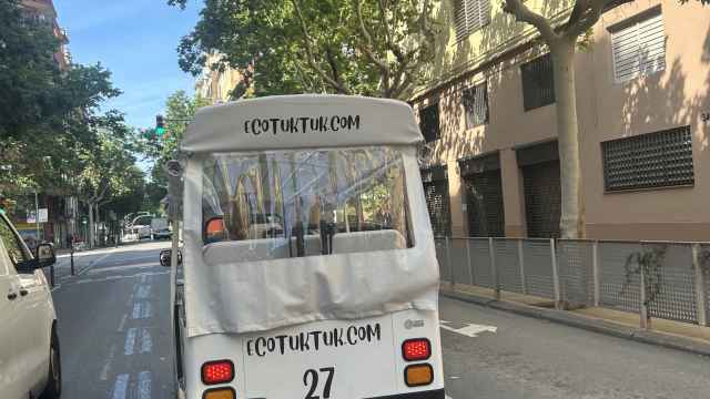 Vuelven los 'tuktuks' a Barcelona