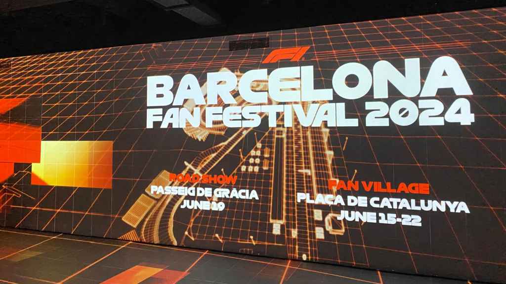 Presentación del evento de la Fórmula 1 en Barcelona