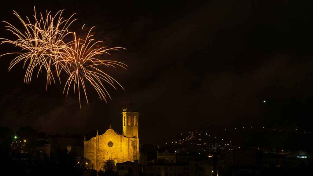 El castillo de fuegos es un de los momentos más icónicos més de la Fiesta Mayor