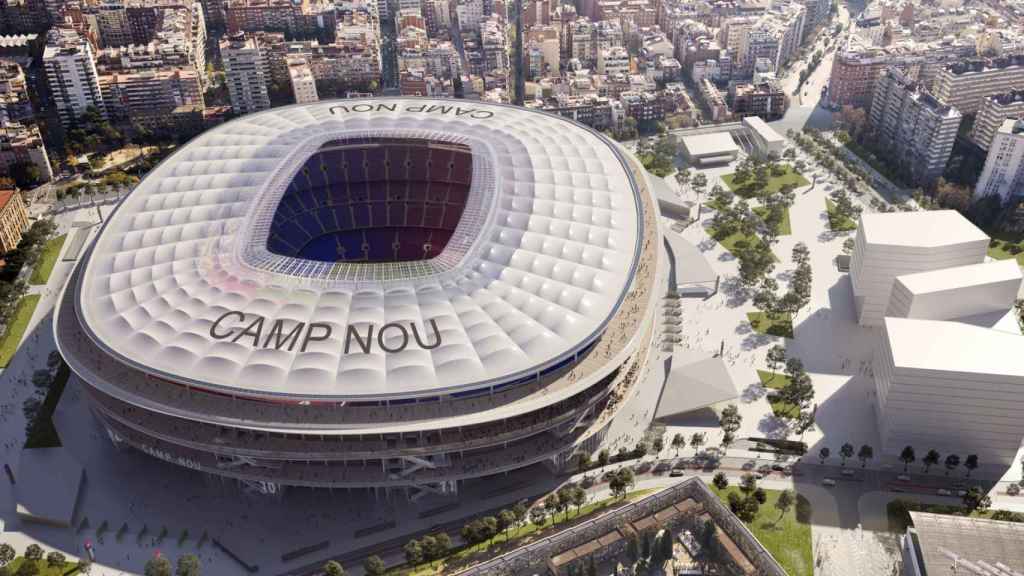 Render del futuro Camp Nou