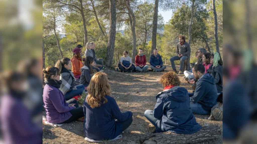 Un retiro de meditación al aire libre