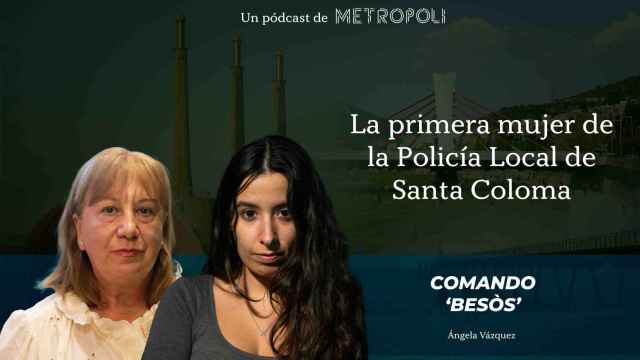 Fotomontaje del podcast 'Comando Besòs' con Ana Villén