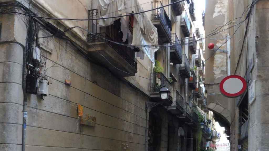 La calle de la Flor de Lliri de Barcelona