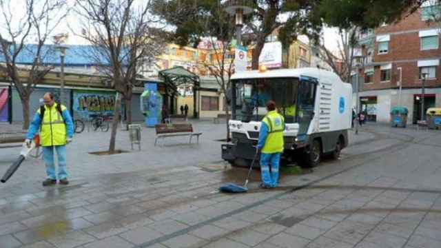 Personal de limpieza de L'Hospitalet de Llobregat