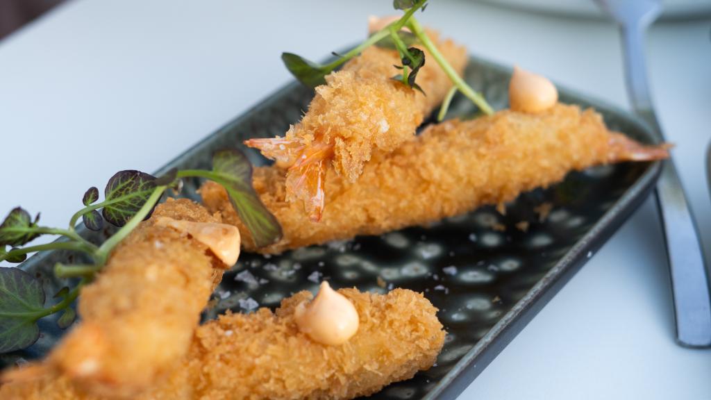 Calamares en tempura japonesa con mayonesa de ponzu del CBC