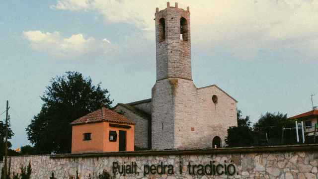 El pueblo de Pujalt, en la Anoia