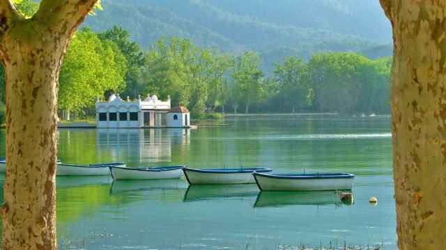 El lago de Banyoles en una imagen de archivo