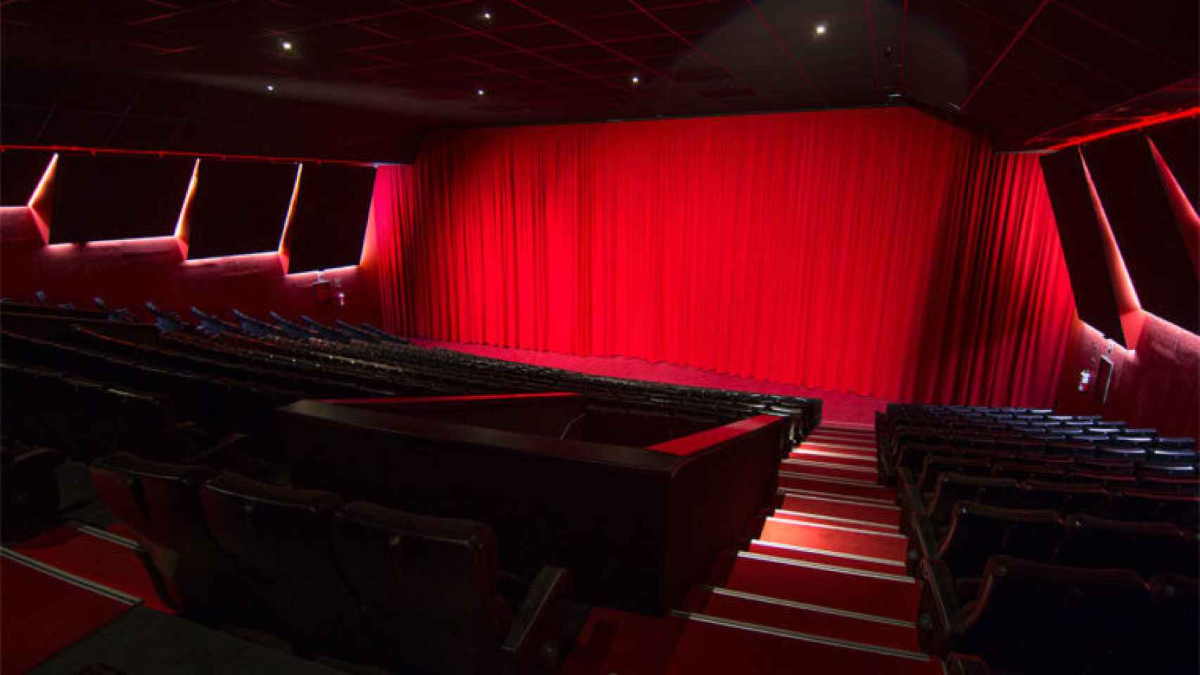 Interior de una sala de cine