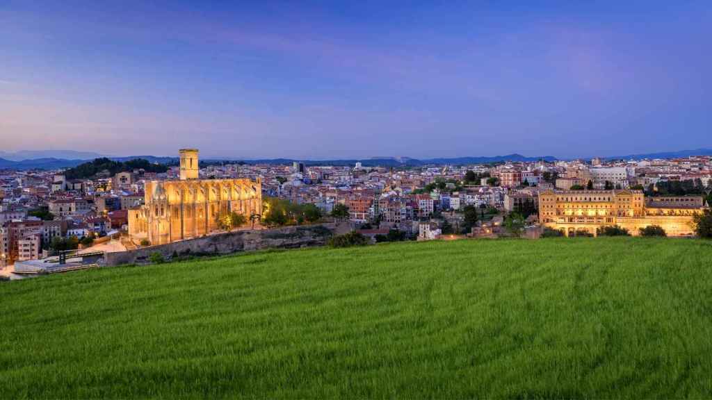 Vista de Manresa, en el Bages