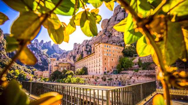 Monasterio de Montserrat en una imagen de archivo