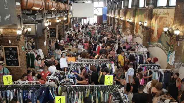 Mercadillo vintage en Barcelona