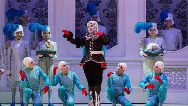 Una imagen de la ópera Cenerentola en el Liceu