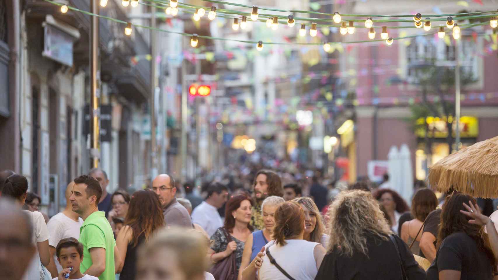 Edición anterior de la ‘Nit del Comerç’ en Molins de Rei