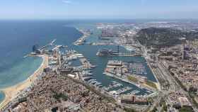 Vista aérea del Port de Barcelona