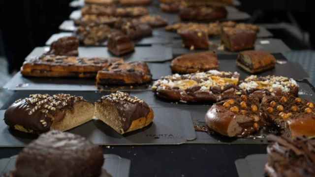 Cocas de chocolate presentadas en el certamen