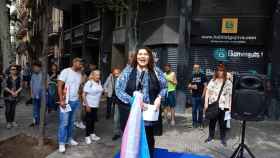 Homenaje a la activista trans Sílvia Reyes