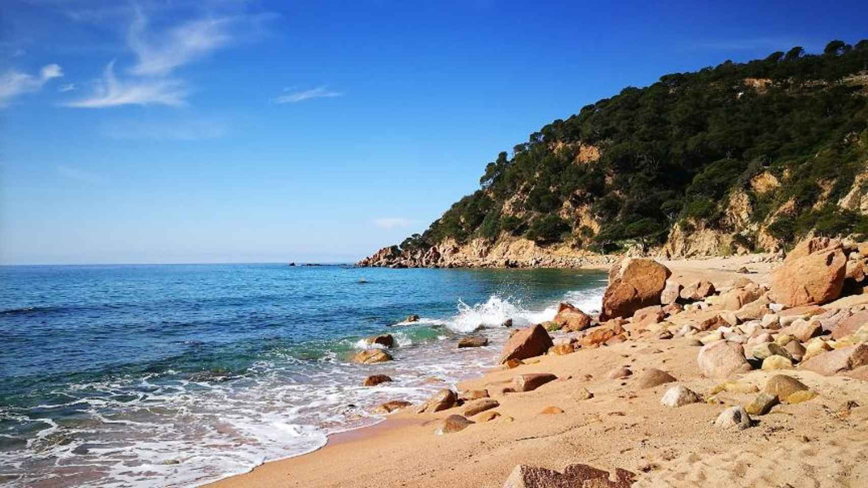 Cala del Senyor Ramón, en la Costa Brava