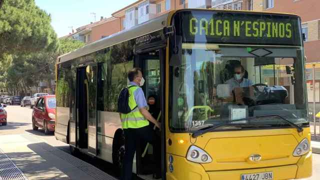 Uno de los buses que será gratis en Gavà