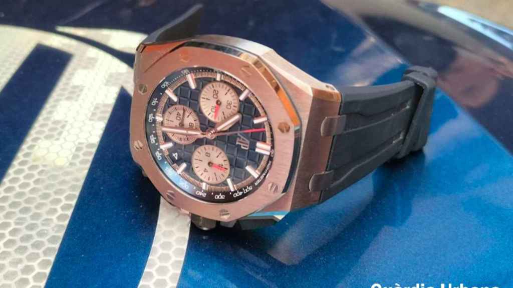 El reloj de 40.000 euros robado a un turista en Ciutat Vella