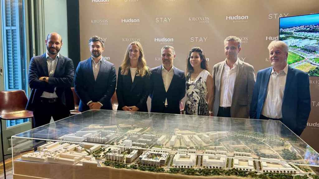 Presentación del nuevo barrio Parc Central de Sant Pere de Ribes (Barcelona)