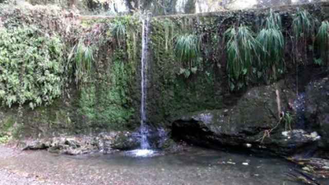 El salto de agua de la Riada