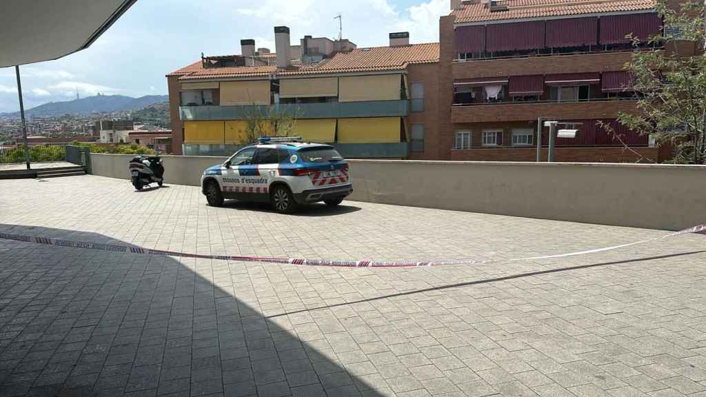 Exterior de la Biblioteca Singuerlin Salvador Cabré donde ha aparecido muerto el sintecho